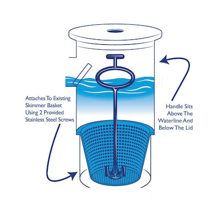 The Skimmer Angel The Skimmer Angel Skimmer Basket Handle GPIANGEL